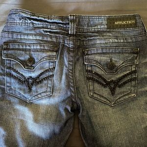 Gently used Affliction jeans size 29